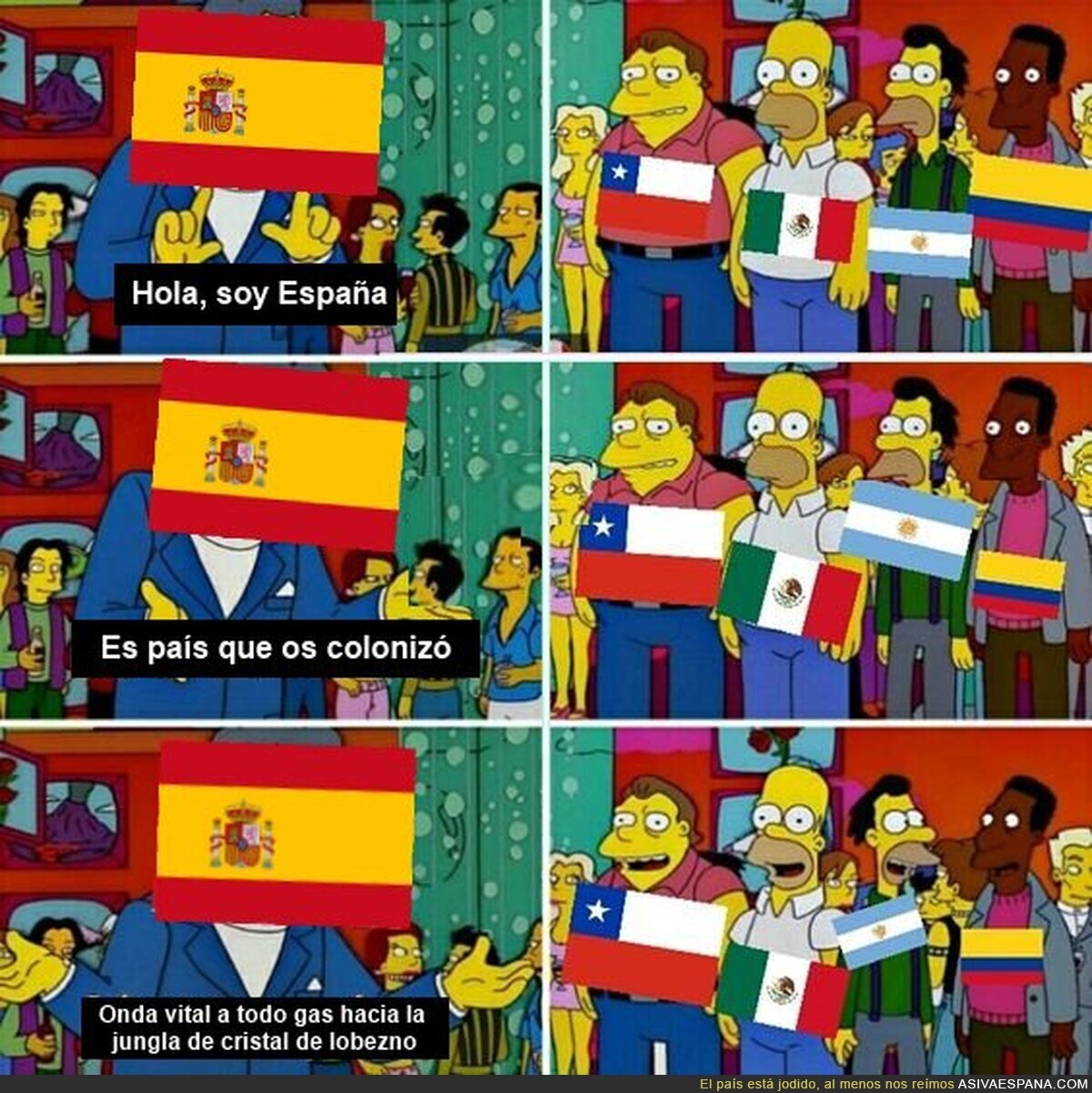 Los latinos ya no respetan a sus amos.