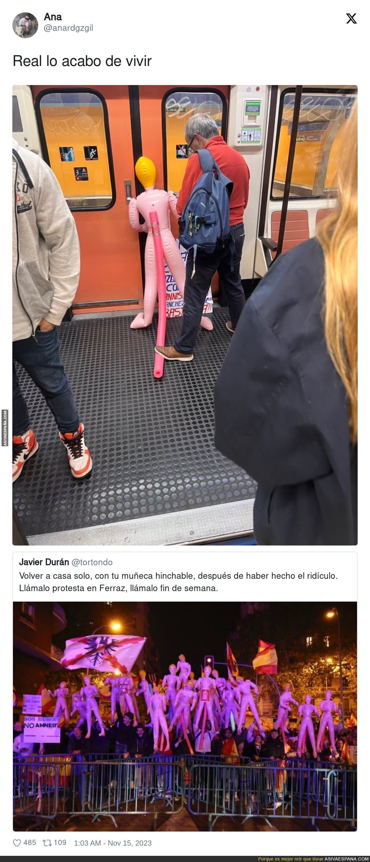 Las escenas que puedes llegar a vivir en el metro