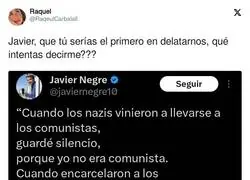 El peligro de Javier Negre