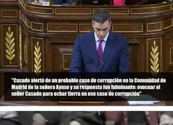 Ayuso insulta a Pedro S&aacute;nchez en el Congreso