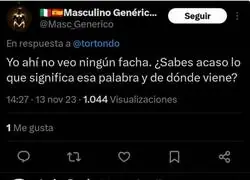 No hay ning&uacute;n facha