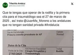 Terrible la Sanidad en Andaluc&iacute;a