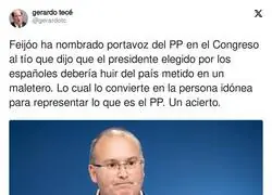 Las perlas que nombra Feij&oacute;o para su equipo en el Congreso