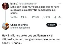 La oleada de migrantes