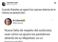 La indignaci&oacute;n en la derecha depende cuando