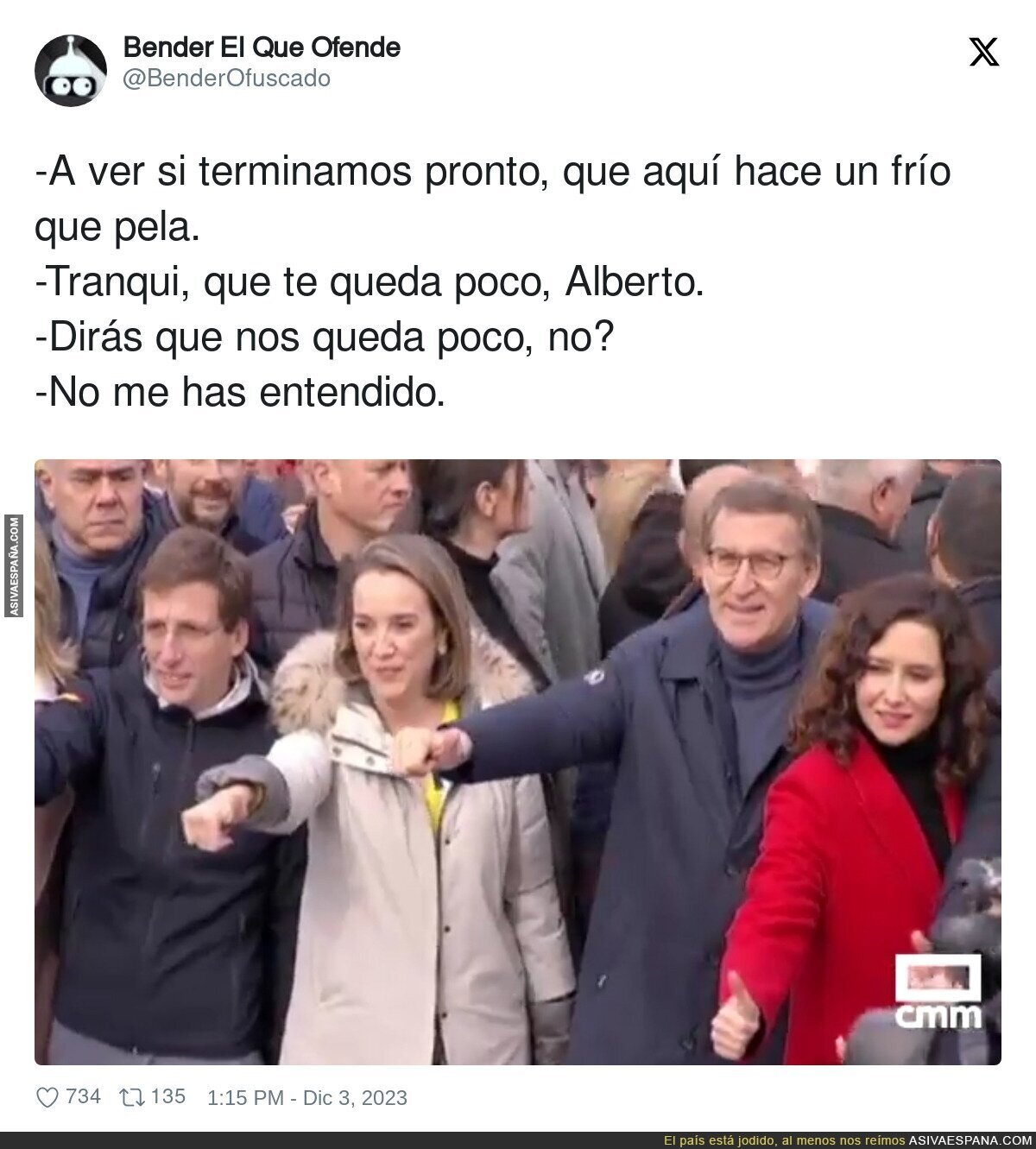 Alberto no termina de pillarlo