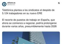 La ruina de Telef&oacute;nica