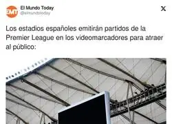 Los estadios espa&ntilde;oles se vac&iacute;an
