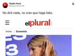 Yolanda D&iacute;az es la decepci&oacute;n personificada