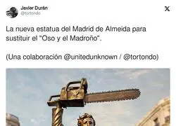 Una estatua que describe a la perfecci&oacute;n a Jos&eacute; Luis