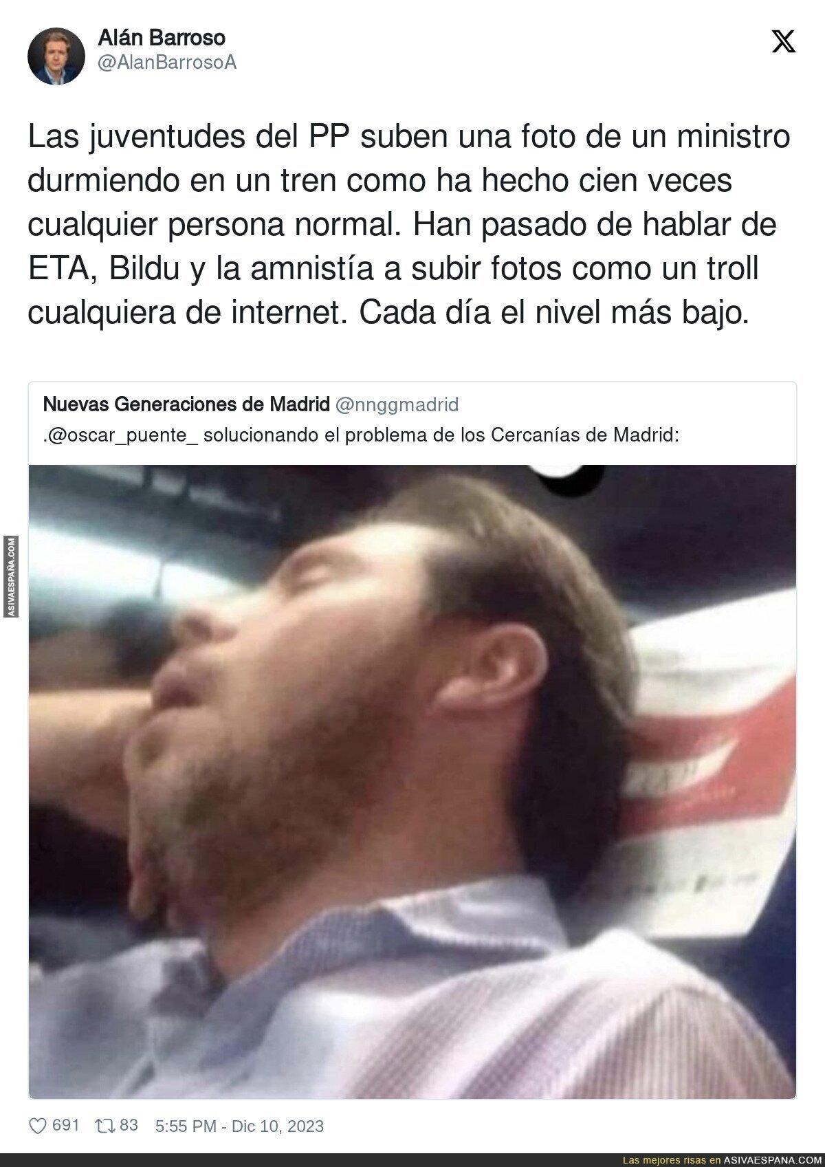 A este nivel han terminado las NNGG