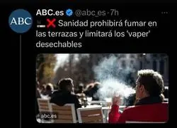 La gente de derechas lo ha vuelto a hacer con la prohibici&oacute;n de fumar