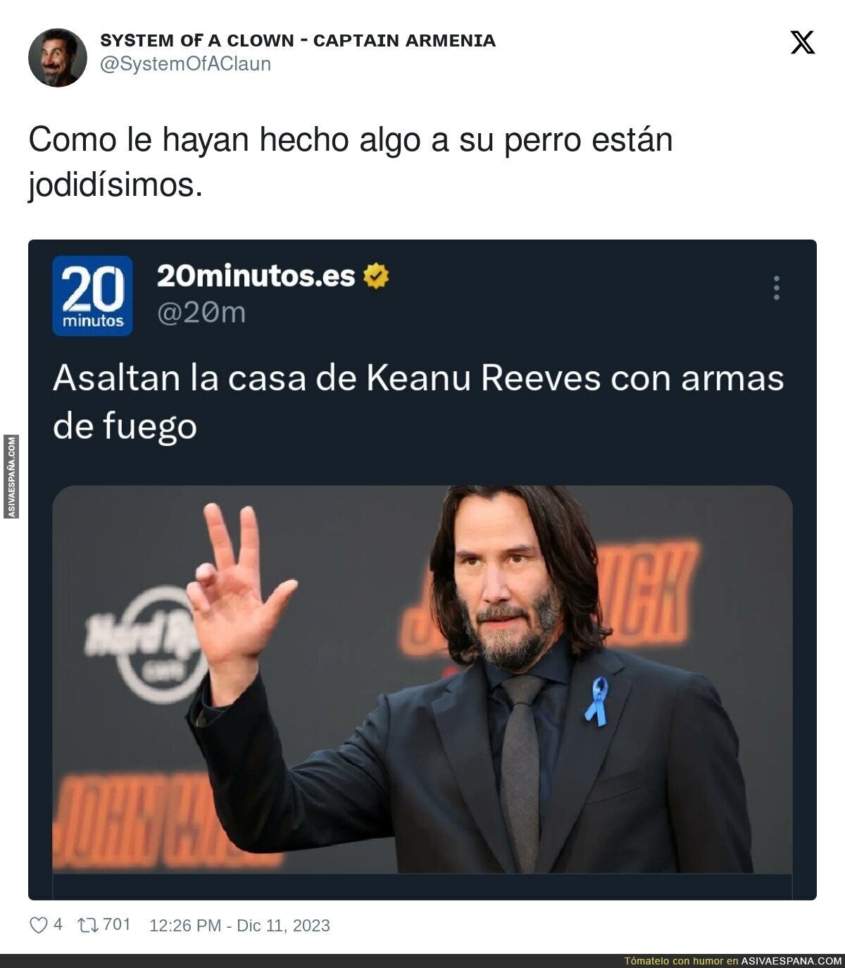 John Wick al ataque