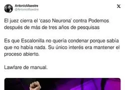 Se archiva el &lsquo;caso Neurona&rsquo; contra Podemos