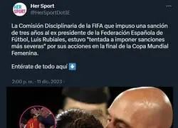 Las jugadoras inglesas tampoco se escaparon de los piquitos de Rubiales