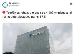 Telef&oacute;nica y los afectados por su ERE