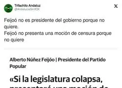 Feijo&oacute; no es presidente del gobierno porque no quiere