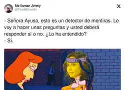Ayuso no puede dejar de mentir