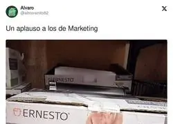 Un acierto en la forma que anunciarse para hacer salchichas