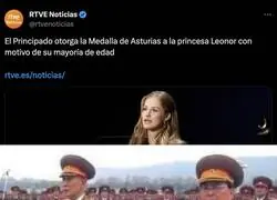 Las medallitas para Leonor