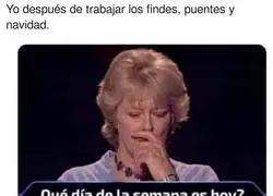 He perdido la noci&oacute;n del tiempo