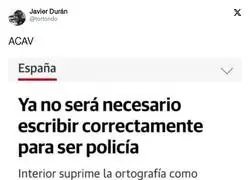 La polic&iacute;a y su inteligencia