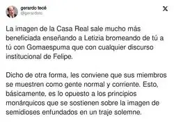 La imagen de la Casa Real est&aacute; por los suelos