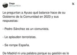 As&iacute; esconde Ayuso su gesti&oacute;n en Madrid