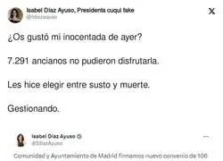 Las bromitas de Isabel D&iacute;az Ayuso