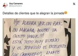As&iacute; da gusto tener este tipo de clientes