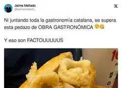 Pan seco y calamares que no son calamares