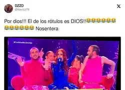 Grandiosa la Nochevieja con este r&oacute;tulo