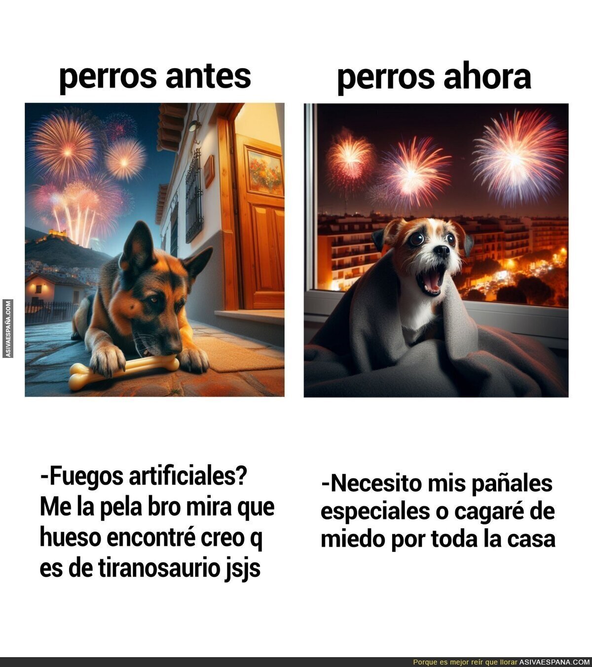 Así han cambiado los perros
