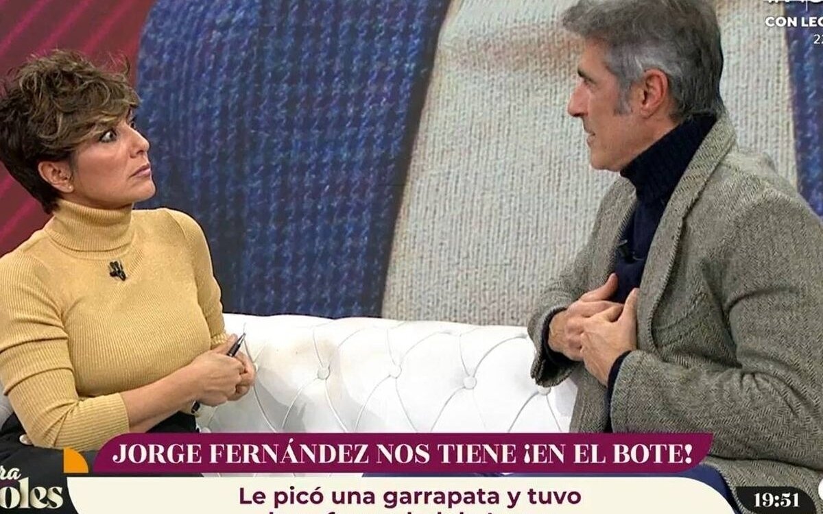 Polémica por los tocamientos de Sonsóles Ónega a Jorge Fernández sin su consentimiento