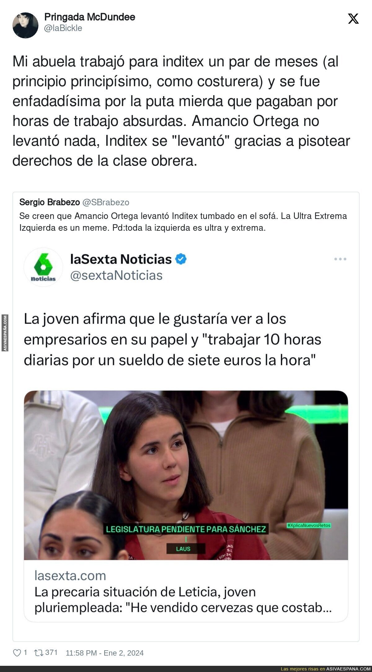 Los inicios de Amancio Ortega no son tan bonitos como lo pintan