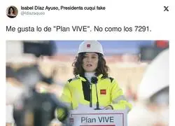 El Plan VIVE de Ayuso