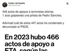 El apoyo al terrorismo que hay en Espa&ntilde;a