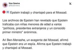 Apunta bien toda la gente que aparece en la lista de Epstein