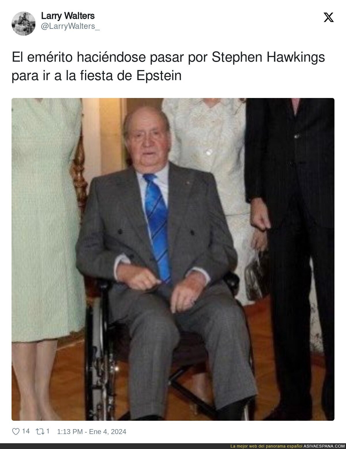 Juan Carlos es un tipo listo