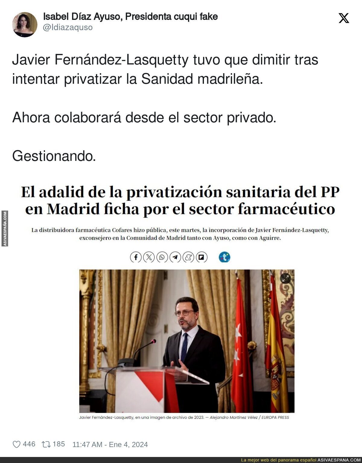 Una más del Madridde PP