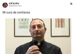 Vaya pieza este cura