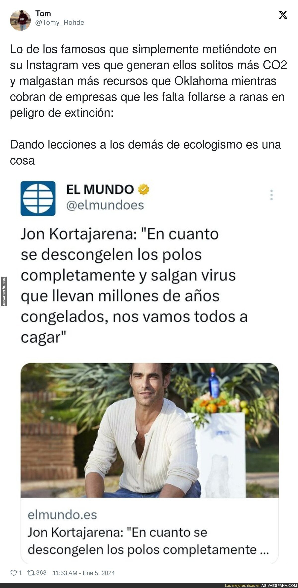 Es surrealista lo de los famosos
