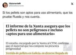 Los pol&iacute;ticos que se alimenten de pellets