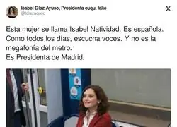 Isabel es &uacute;nica