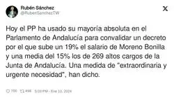 Lo importante para los que mandan en Andaluc&iacute;a