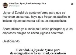 Tremendo lo del Zendal