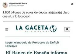 M&aacute;s billones no hab&iacute;a en Espa&ntilde;a