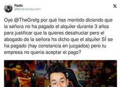 Las mentiras tienen las patas muy cortas en el tema de TheGrefg y la anciana