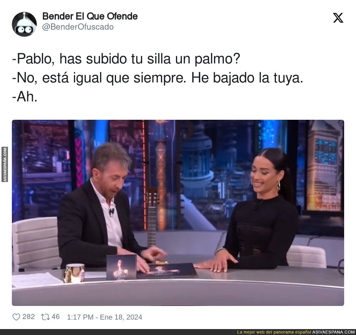 Pillada a Pablo Motos