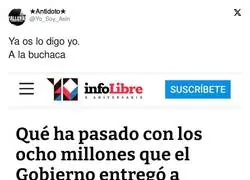 Los millones que han volado